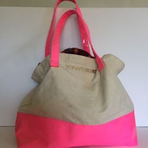 Victoria's secret canvas bag
